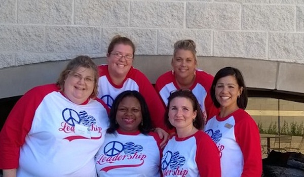 Picture of Peace, Love, Leadership Custom T-Shirt Design Peace, Love, Leadership T-Shirt Photo