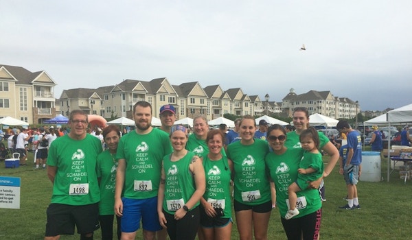 Picture of Colon Cancer 5k Run! Custom T-Shirt Design Colon Cancer 5k Run! T-Shirt Photo