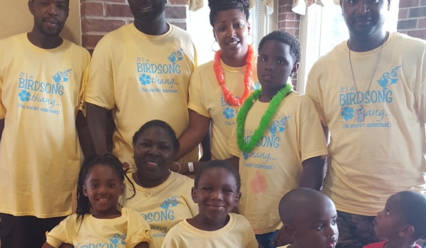 Picture of Birdsong Family Custom T-Shirt Design Birdsong Family T-Shirt Photo