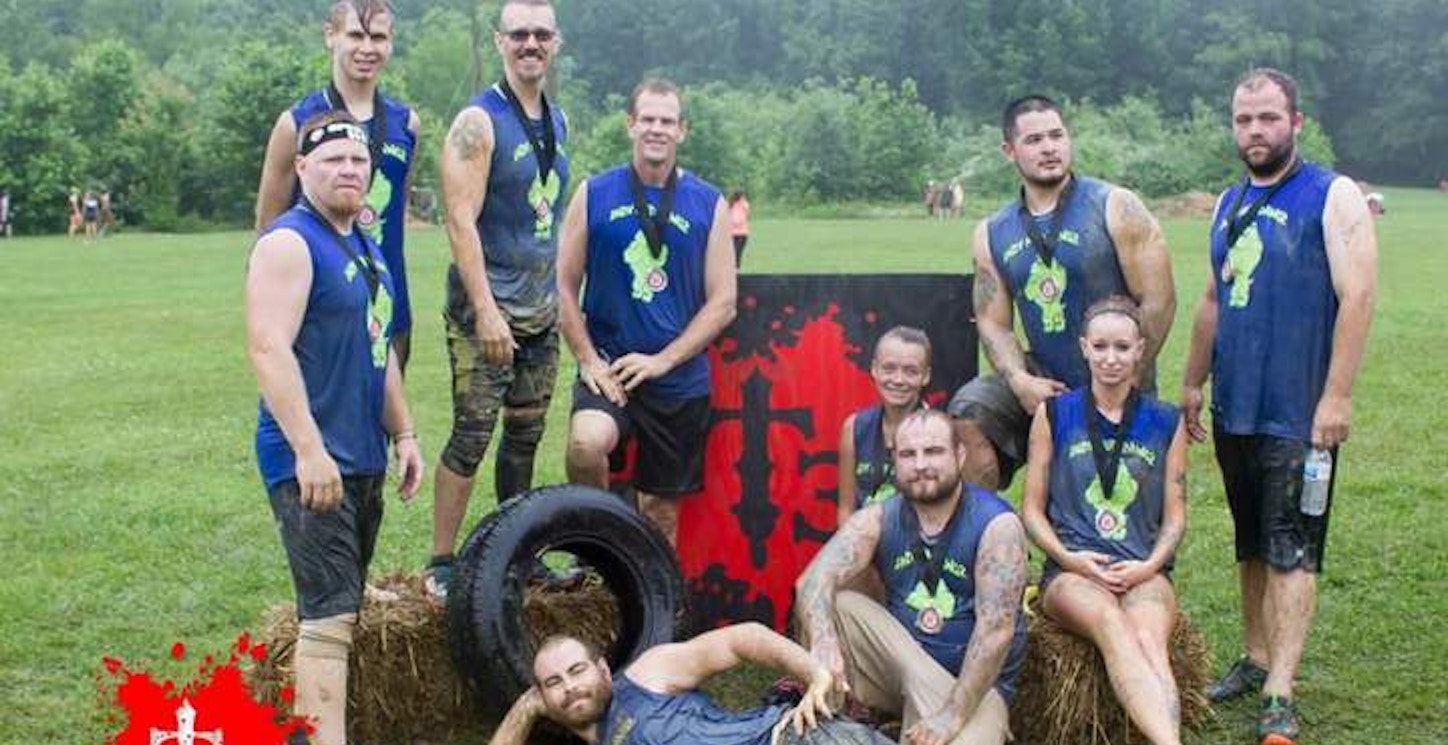 Indy Mud Dawgz After The Tame The Terrain Race!  T-Shirt Photo