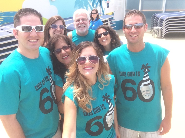 Tony's 60th Birthday T-Shirt Photo