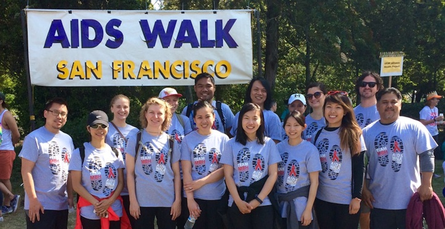 Picture of Mbh Architects Aids Walk San Francisco Custom T-Shirt Design Mbh Architects Aids Walk San Francisco T-Shirt Photo
