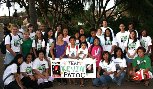 Light The Night 2008: Team Kevin Patoc (The Hawaii Chapter) T-Shirt Photo