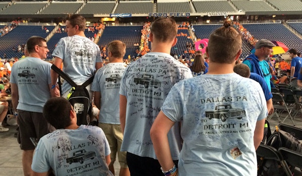 Lutheran Youth In Motor City T-Shirt Photo