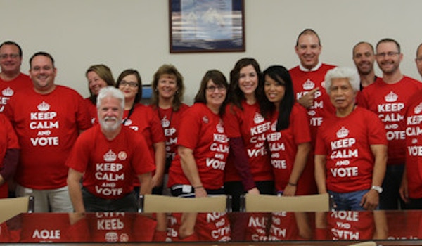 Sacramento County Elections Staff T-Shirt Photo