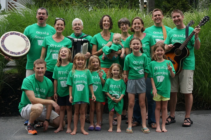 Offaly Sorries Family Band T-Shirt Photo