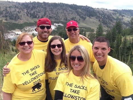 The Sacks Take Yellowstone T-Shirt Photo