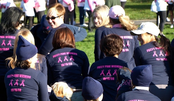 Picture of Fuzzy Pink Wieners Team (Backsides!) Custom T-Shirt Design Fuzzy Pink Wieners Team (Backsides!) T-Shirt Photo