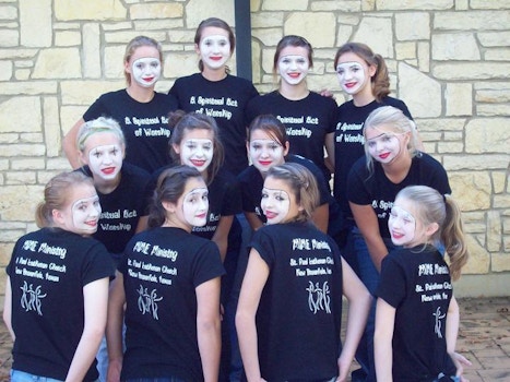 St. Paul Lutheran Mime Ministry T-Shirt Photo