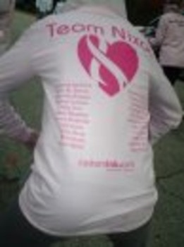 Team Nixon For Breast Cancer Awareness T-Shirt Photo