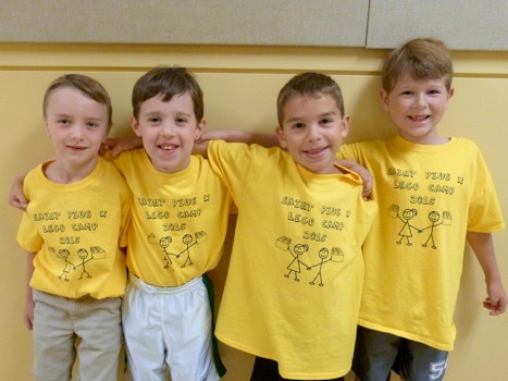 Lego Camp For Boys T-Shirt Photo