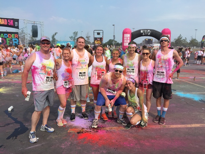 Color Run 2015   Met Life Staduim T-Shirt Photo