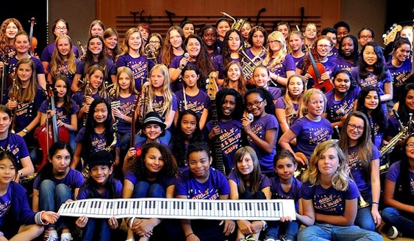 Picture of Girls' Jazz & Blues Camp, Berkeley, Ca Custom T-Shirt Design Girls' Jazz & Blues Camp, Berkeley, Ca T-Shirt Photo