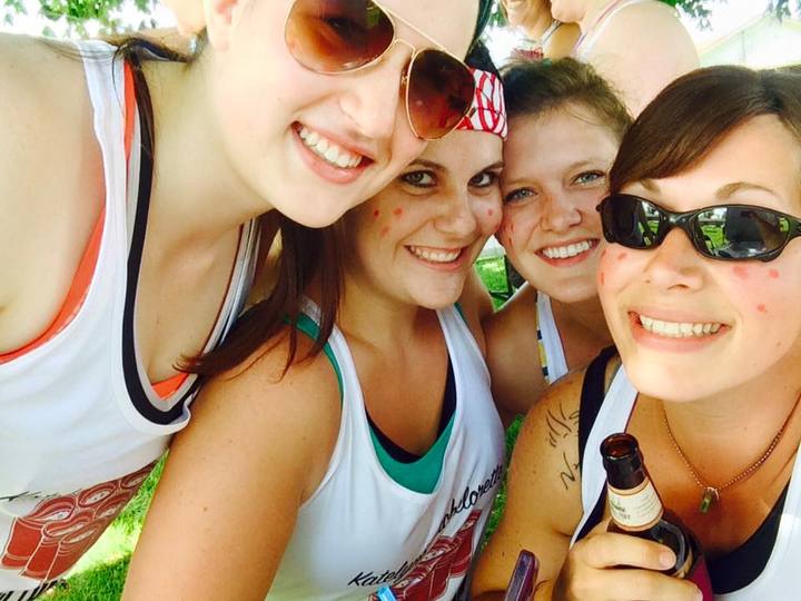 Katelyn's Bachelorette Brew Lympics T-Shirt Photo