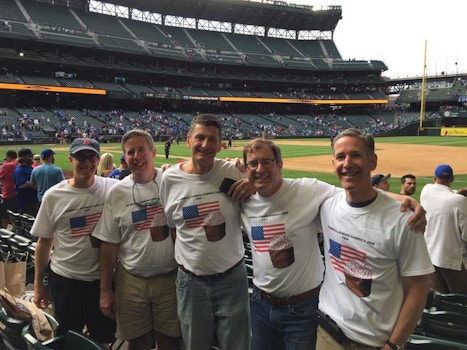 Baseball Across America Takes Seattle! T-Shirt Photo