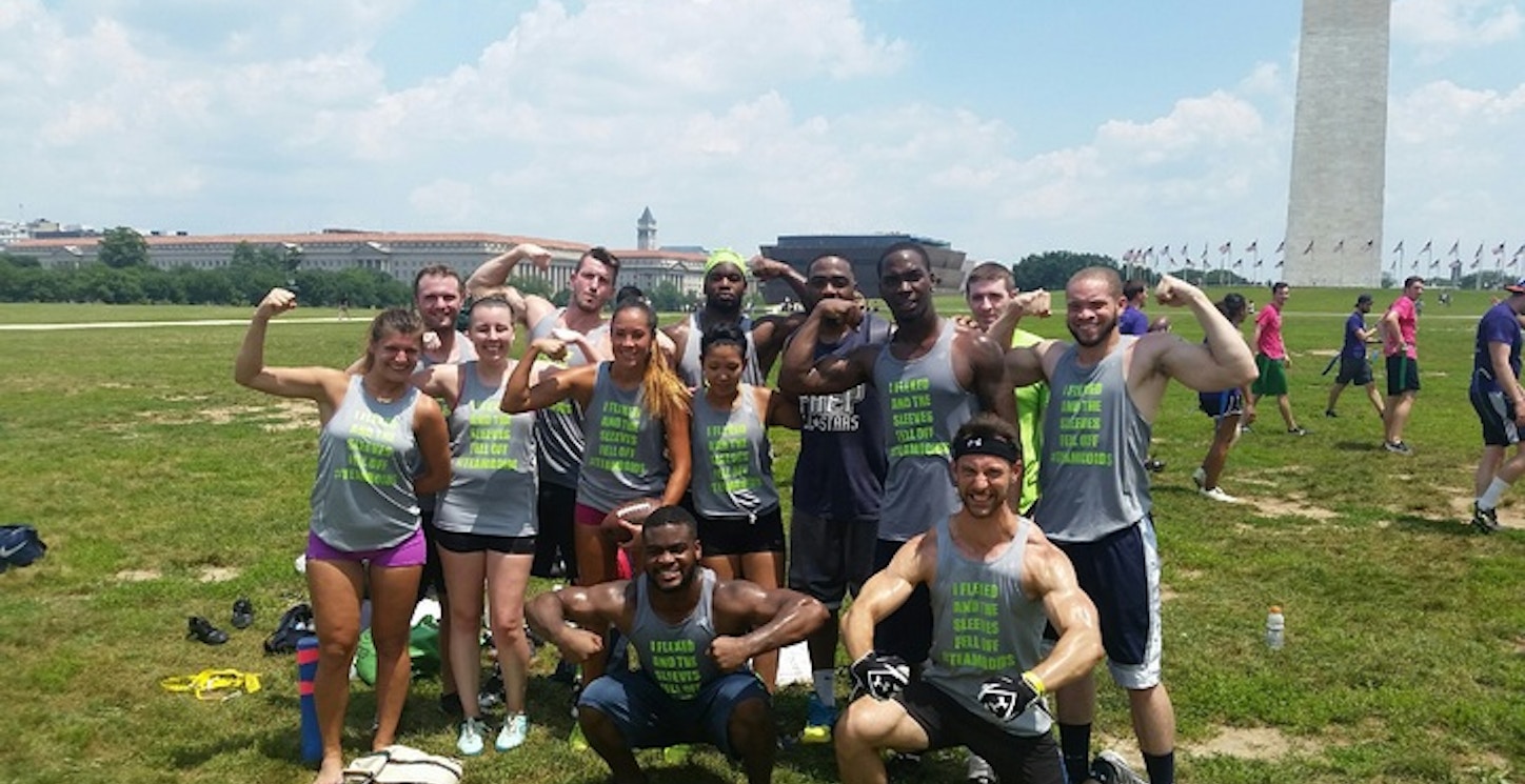 Flexed So Hard Our Sleeves Fell Off   #Teamroids T-Shirt Photo