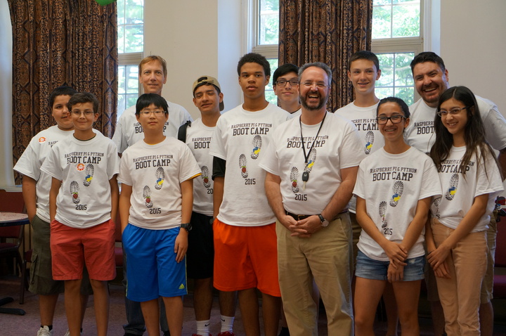 Raspberry Pi Camp T-Shirt Photo