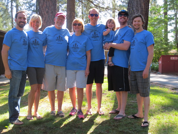 Camp Caillat, Graeagle, Ca T-Shirt Photo