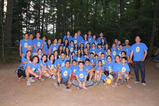 A "Small" Get Together Camp With Friends And Family T-Shirt Photo