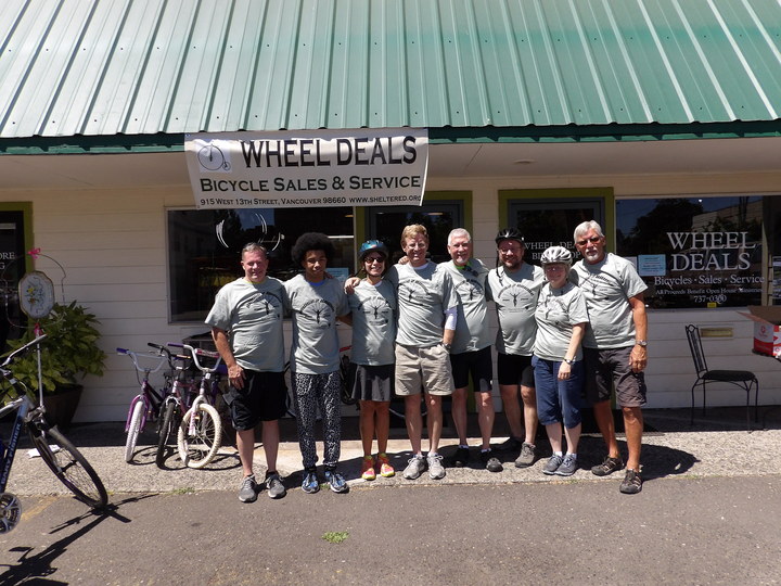 Bridge 2 Bridge Bike Pedal 2015 T-Shirt Photo