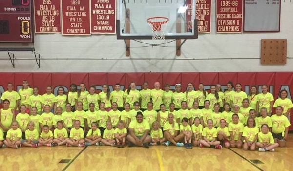 Picture of Lady Cardinals Basketball Camp 2015 Custom T-Shirt Design Lady Cardinals Basketball Camp 2015 T-Shirt Photo