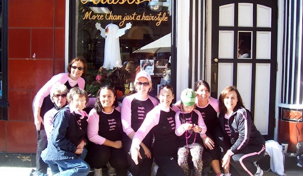 Picture of Racing For A Cure Custom T-Shirt Design Racing For A Cure T-Shirt Photo