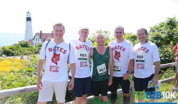 Picture of The 2015 Bates Bobfats X C Alumni Team! Custom T-Shirt Design The 2015 Bates Bobfats X C Alumni Team! T-Shirt Photo
