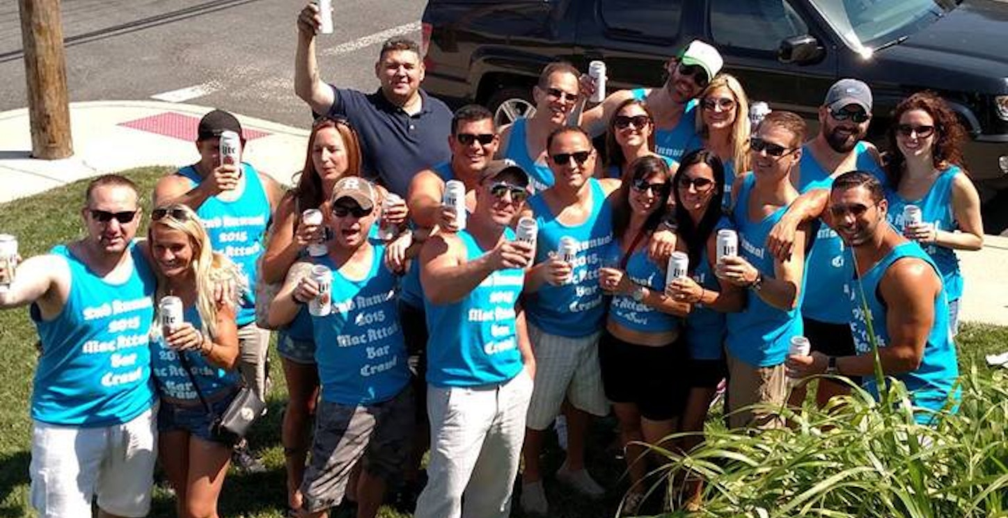 Picture of 2nd Annual Mac Attack Bar Crawl Custom T-Shirt Design 2nd Annual Mac Attack Bar Crawl T-Shirt Photo