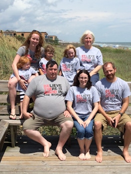 Bishop Family Adopts T-Shirt Photo
