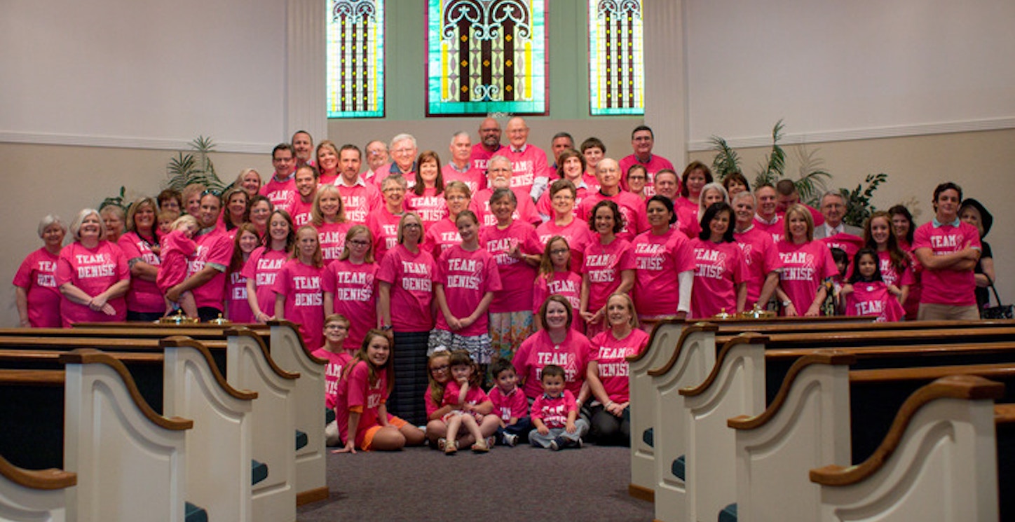 Picture of Denise's Prayer Warriors Custom T-Shirt Design Denise's Prayer Warriors T-Shirt Photo