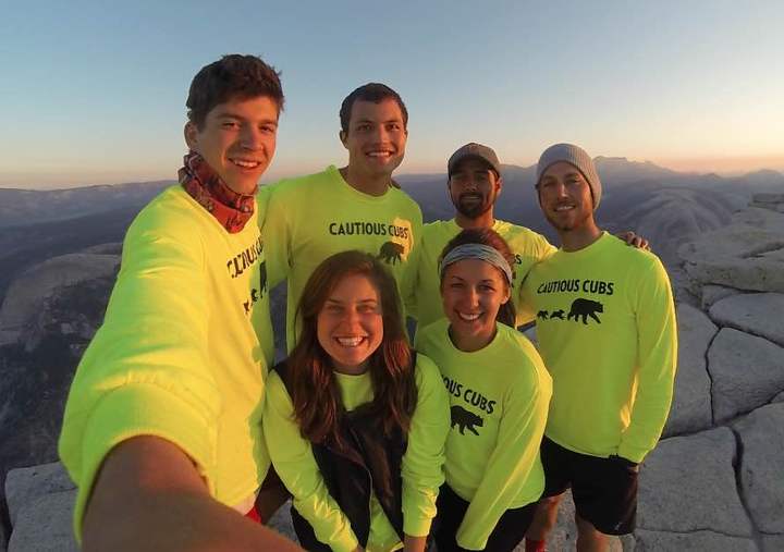 Cautious Cubs Take Over Half Dome T-Shirt Photo