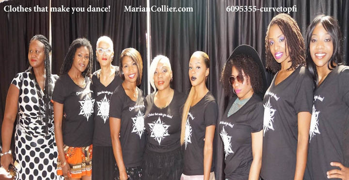 These Ladies Know That Marian Collier Designs "Make You Dance!" T-Shirt Photo