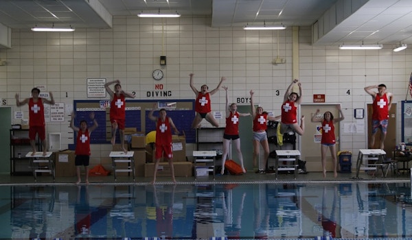 Picture of Lifeguard Leap Custom T-Shirt Design Lifeguard Leap T-Shirt Photo