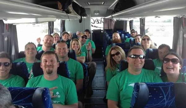 On The Bus To The Resort! T-Shirt Photo