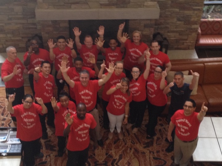 Trumbull Marriott Welcomes You To The Weekend T-Shirt Photo