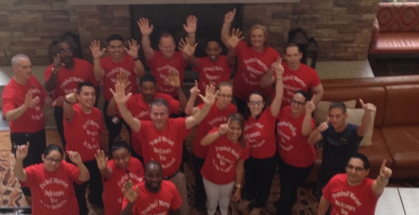 Trumbull Marriott Welcomes You To The Weekend T-Shirt Photo