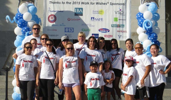 Team Weideman Walking For Wishes T-Shirt Photo
