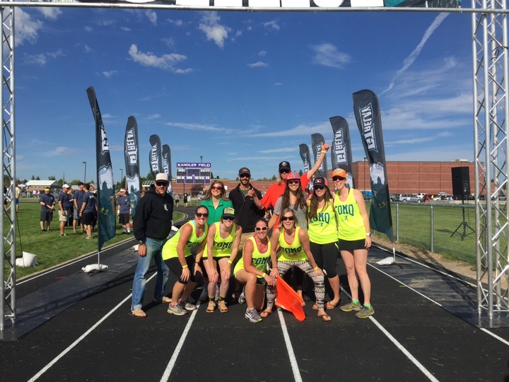 Team Fomo Takes On The Grand Teton Relay! T-Shirt Photo