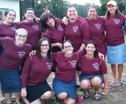 Adults Can Have Fun At Camp  T-Shirt Photo