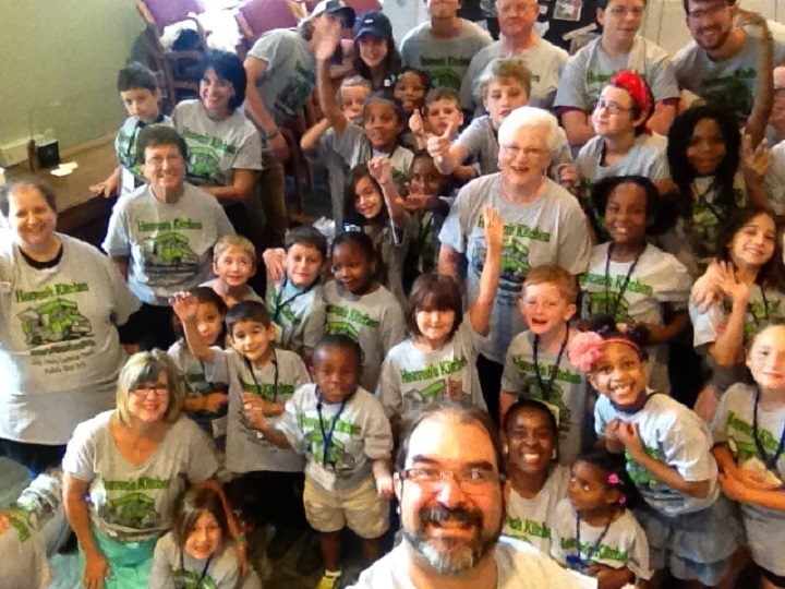 "Dishes" Of Grace At Heaven's Kitchen T-Shirt Photo