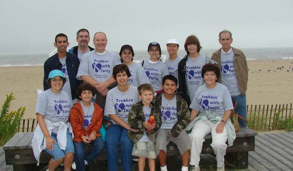 Picture of Trekkin' With Terry Custom T-Shirt Design Trekkin' With Terry T-Shirt Photo