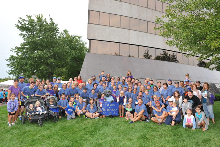 Head For The Cure 5k  Team Brecken T-Shirt Photo
