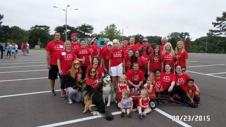 Team Leann   Congenital Heart Walk T-Shirt Photo