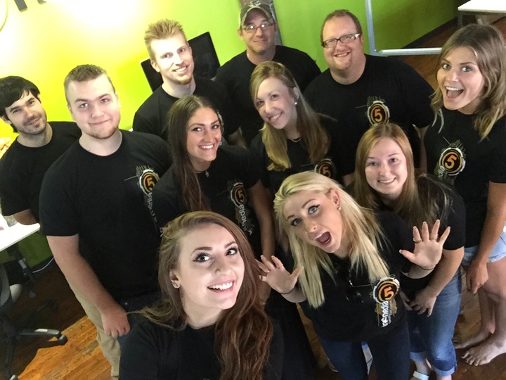 Track5 Media Custom Ink T's!  T-Shirt Photo