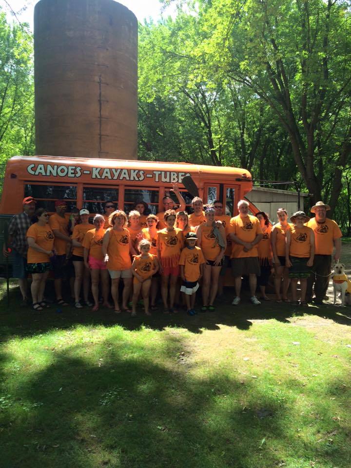 Family Canoe Reunion "Canoenion!" T-Shirt Photo