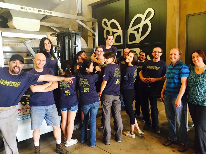 Harvest Time At Cairdean, Napa Valley! T-Shirt Photo