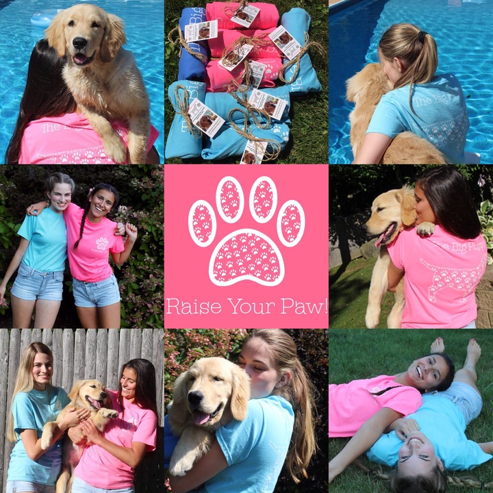 The Big Puppy Collage  T-Shirt Photo