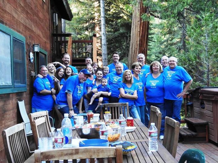 Courtney Family Reunion 2015 Lake Tahoe T-Shirt Photo
