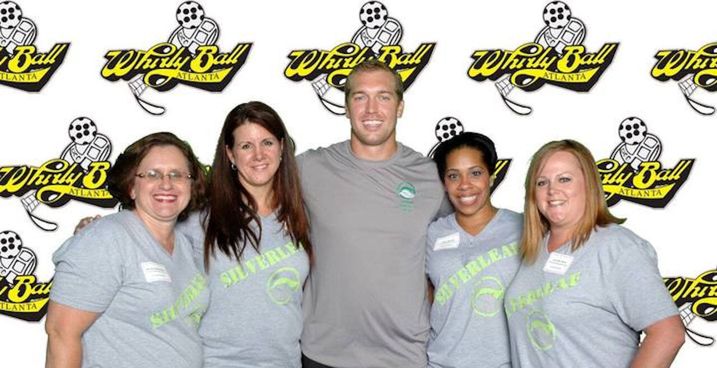 Silverleaf Slingers P;Ay Whirly Ball And Look Awesome T-Shirt Photo