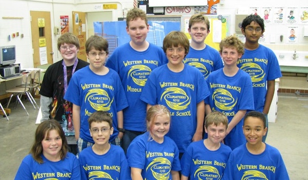 Team Climateers First Lego League T-Shirt Photo